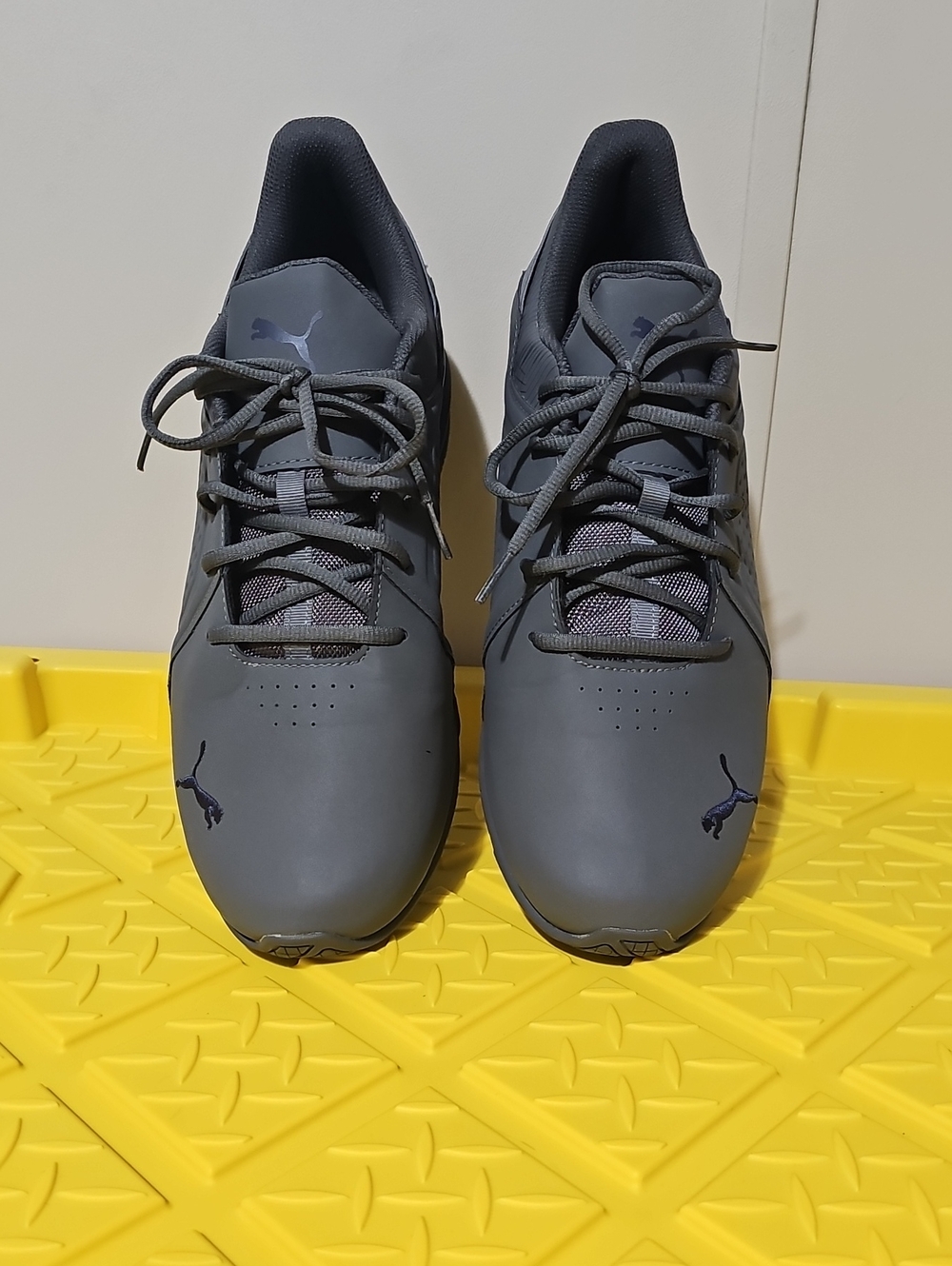Puma Men's Charcoal Gray Athletic Sneakers